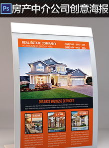 夏季促銷海報大全 房產公司宣傳廣告設計高清素材免費下載